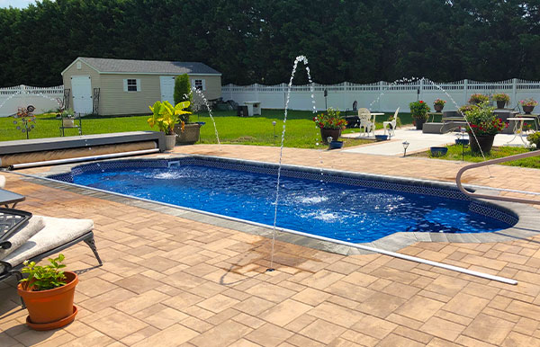 classic fiberglass pool designs models